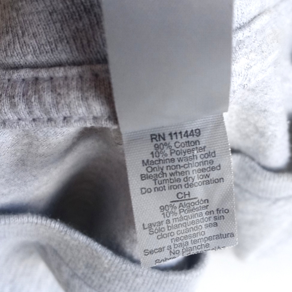 Super Cute Grey "Cat Hair Is My Glitter" Graphic Short Sleeve Graphic T-Shirt S - Picture 3 of 6